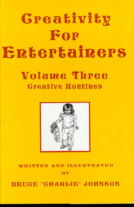 Creativity For Entertainers Volume Three Cover
