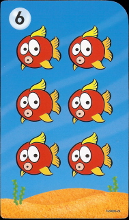 Fish Card with Six Fish